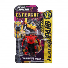 Робот трансформирующийся в машину, блист.12*22,5*5см ТЕХНОДРАЙВ B2155734-R    