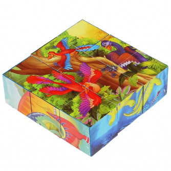 Кубики Играем вместе Динозавры 01320-DINO