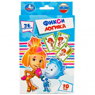 Умка Развивающие карточки Фикси логика 4690590137925