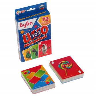 Карточная игра Умные игры Буба Уномания 4610136737259