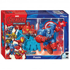 Пазл 35 Avengers MECH Strike 91444 Степ /9/  91444   