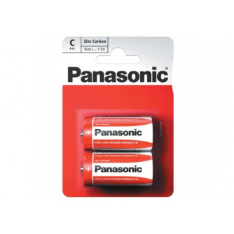 Батарейка Panasonic R14 (C) Zinc Carbon