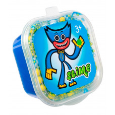 Слайм Slime  синий с шариками SLM092