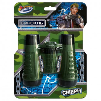 Бинокль военый блист.16*21,5*5см ИГРАЕМ ВМЕСТЕ 2308Z0445-R   