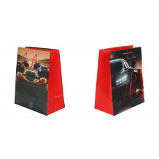 Пакет подарочный МАТОВЫЙ l,спорткар,140 гр/м2 ЧУДО ПРАЗДНИК PL-113359-B  