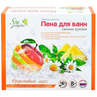 Набор для творчества Пена для ванн своими руками.Фруктовый мусс С0606/С0602    