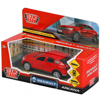 Металлическая машинка Технопарк Renault Arkana ARKANA-12-RD