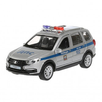 Металлическая машинка Технопарк Lada Granta Cross 2019 Полиция GRANTACRS-12POL-SR