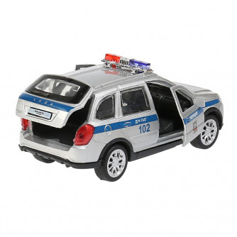 Металлическая машинка Технопарк Lada Granta Cross 2019 Полиция GRANTACRS-12POL-SR