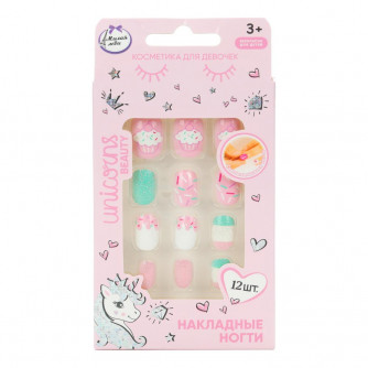 Накладные ногти единорог в коробке МИЛАЯ ЛЕДИ 127680-UNI-ML-NW    