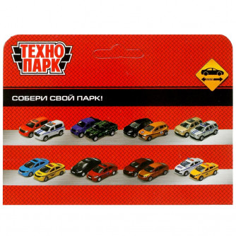 Машина металл.спортбэк,10,5см,инерция,кор.Технопарк в кор.2*120шт 2107C048-R3