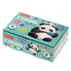 Гуашь 6цв 10мл Hatber 