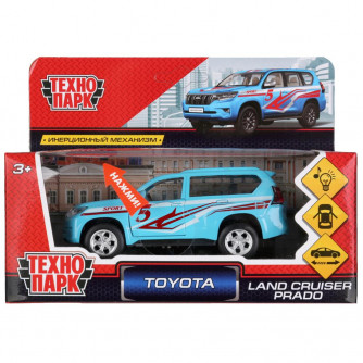 Технопарк Машина металлическая Toyota prado спорт
