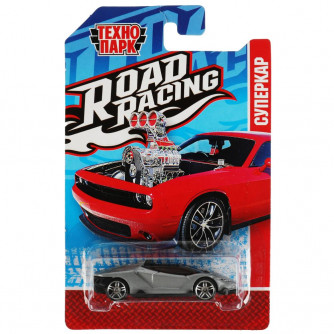 Металлическая машинка Технопарк Road Racing Суперкар RR-7-29-36-R