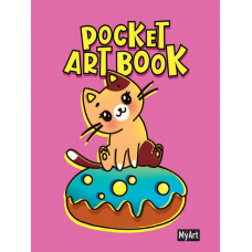 MyArt. Pocket ArtBook. Котик на пончике 80-7831  