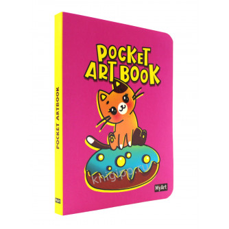 MyArt. Pocket ArtBook. Котик на пончике 80-7831  