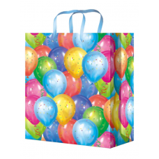 Пакет подарочный с глянцевой ламинацией  45х45х21 см  Яркие воздушные шары, 157 г ПКП-4345