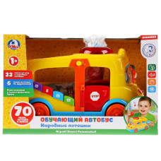 Обучающая игрушка УМка Автобус Народные потешки 1801I210-R