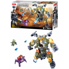 Конструктор пластиковый Sluban Атомная буря. Атака роботов (353 дет., 2 фигур.) (Арт. M38-B0911)
