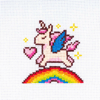 Набор для творчества Вышивка Единорог с пяльцами 05370 Набор для творчества Вышивка Единорог с пяльцами 05370