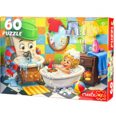 ПАЗЛЫ 60 элементов. ЧУКОВСКИЙ. МОЙДОДЫР (Арт. Х60-5056)   