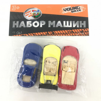 Набор машин Young Racer MK324-385A меняет цвет в воде (3шт) в пак. FCJ1249596   