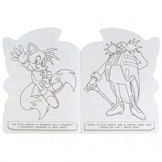 Волшебное путешествие. Раскраска с вырубкой в виде героя. 210х285мм. Скрепка. 16стр. Умка 978-5-506-07154-9