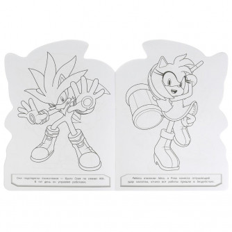 Волшебное путешествие. Раскраска с вырубкой в виде героя. 210х285мм. Скрепка. 16стр. Умка 978-5-506-07154-9