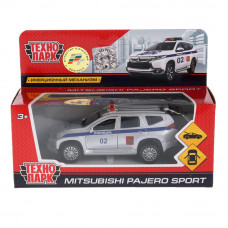 Металлическая машинка Технопарк Mitsubishi Pajero Sport  PAJERO-S-POLICE
