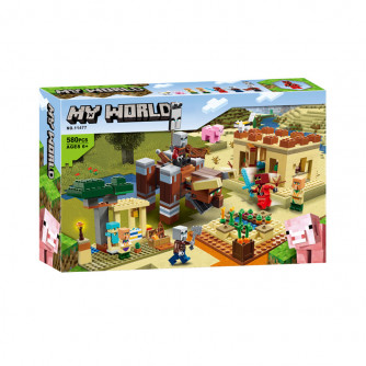 Конструктор Майнкрафт 495 дет.7650/A509-H26279