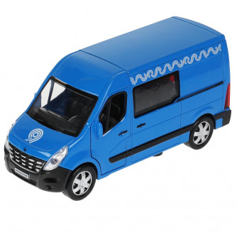 Металлическая машинка Технопарк Renault Master Микроавтобус MASTER-14MOS-BU