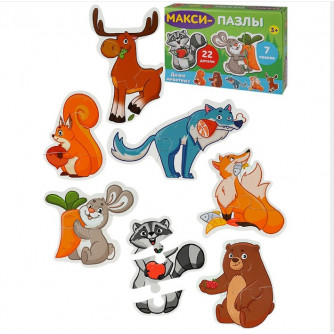 Пазл МАКСИ ДИКИЕ ЖИВОТНЫЕ П22-5131   