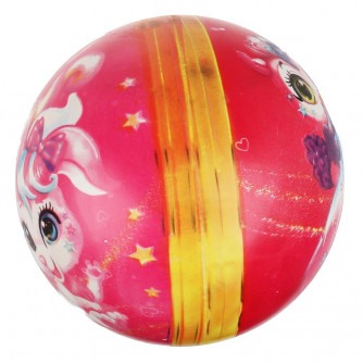 Мяч пвх звездные питомцы, 23 см, полноцвет, в сетке ИГРАЕМ ВМЕСТЕ FD-9(SHST)   