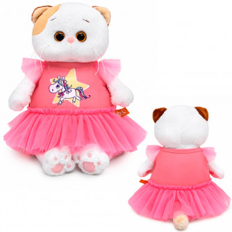 Ли-Ли Кошечка в платье с лошадкой LK27-175   