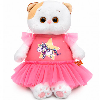 Ли-Ли Кошечка в платье с лошадкой LK27-175   