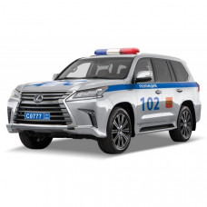 Металлическая машинка Технопарк Lexus LX-570 Полиция LX570-P