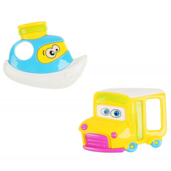 Развивающая игрушка УМка Кораблик и автобус 1608K1037-R1