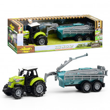 Трактор для полевых работ, на батарейках, в коробке 550-4P   