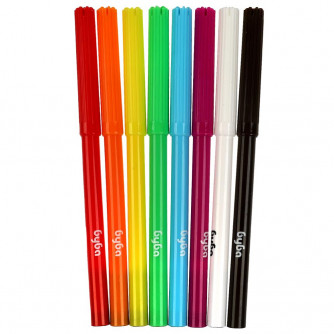 Фломастеры УМка Волшебные исчезающие Буба FPM-75872-BU