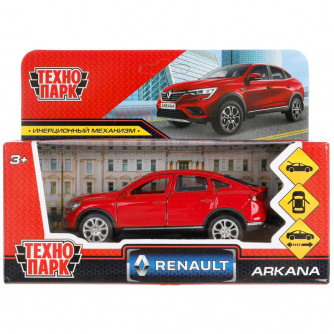 Металлическая машинка Технопарк Renault Arkana ARKANA-12-RD