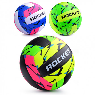 Мяч волейбольный ROCKET, PU, размер 5, 230 г R0148