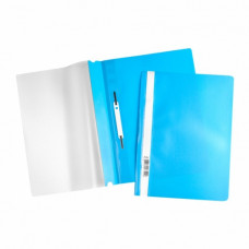 Папка-скоросшиватель A4 Hatber 120/160мкм, голубая ASp_04310   