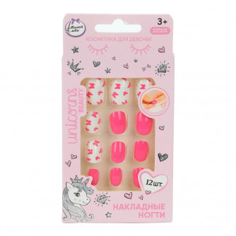 Накладные ногти единорог в коробке МИЛАЯ ЛЕДИ 127672-UNI-ML-WOT    