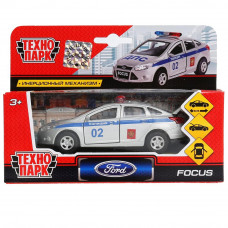 Металлическая машинка Технопарк Ford Focus Полиция SB-16-45-P-WB