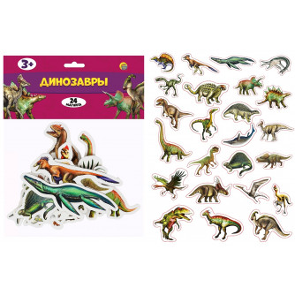 Игра на магнитах Весёлое обучение Динозавры ИН-4725 Игра на магнитах Весёлое обучение Динозавры ИН-4725