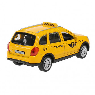 Металлическая машинка Технопарк Lada Granta Cross 2019 Такси GRANTACRS-12TAX-YE