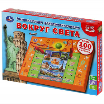 Электровикторина УМка Вокруг света HT544-R Электровикторина УМка Вокруг света HT544-R