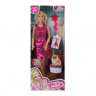 Кукла 29см София, руки и ноги сгиб., кор КАРАПУЗ 66001BOX-C56-S-BB-WOD Кукла 29см София, руки и ноги сгиб., кор КАРАПУЗ 66001BOX-C56-S-BB-WOD