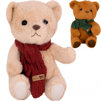 Мишка 20 см с шарфом FG250327015C цвет в ассортименте    