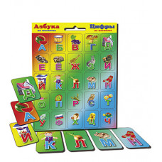 Азбука и цифры на магнитах